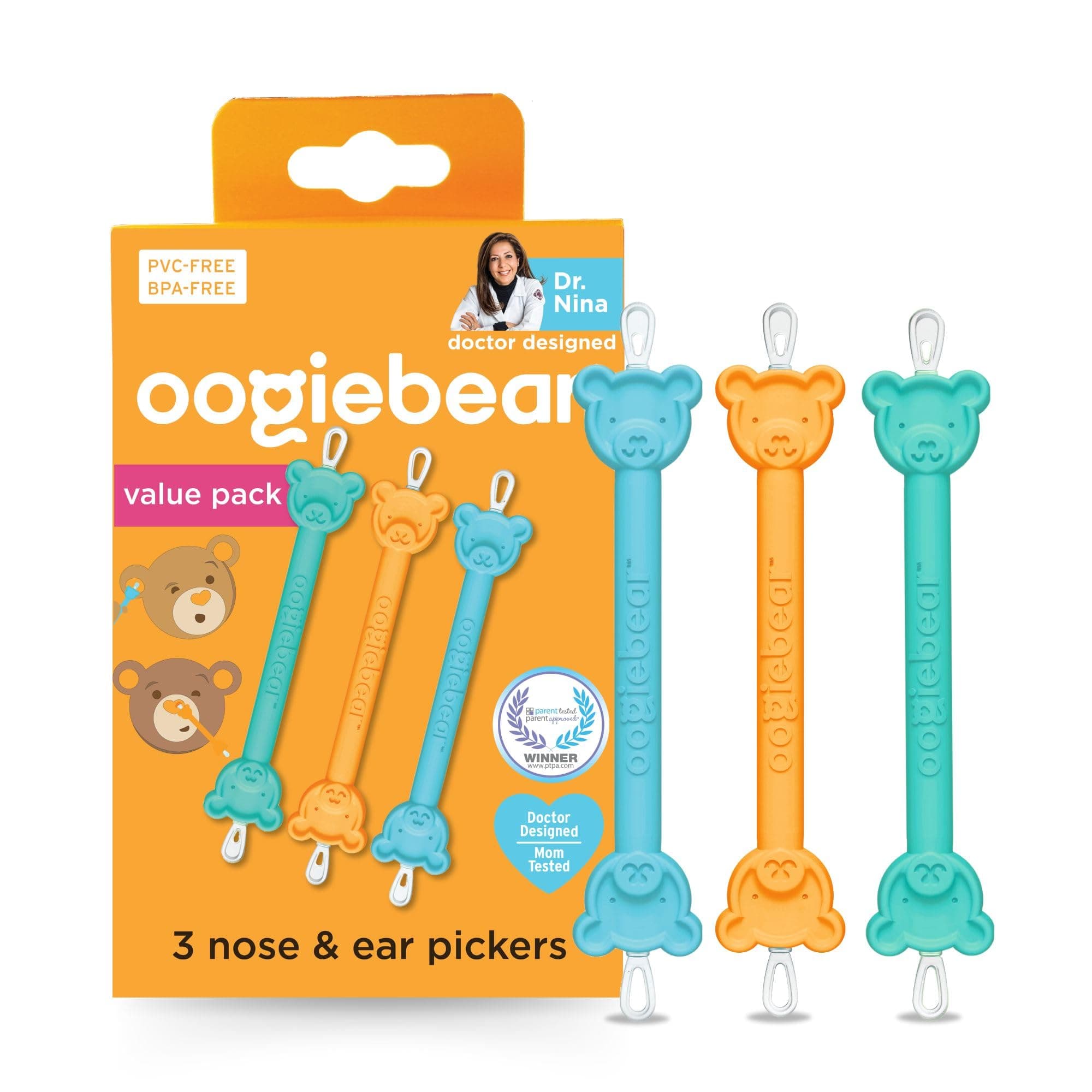oogiebear Baby Nose Cleaner & Ear Wax Removal Tool