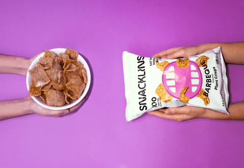 Snacklins BBQ Plant Based Crisps (6-Count)