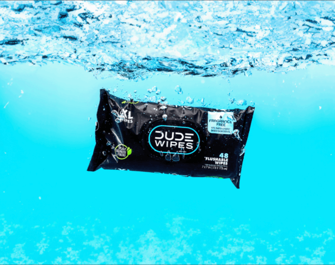 DUDE Wipes Medicated Flushable Wipes with Witch Hazel