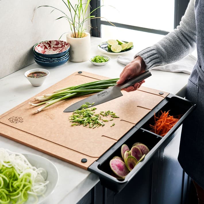 Cup Board Pro Mess-Free Cutting Board