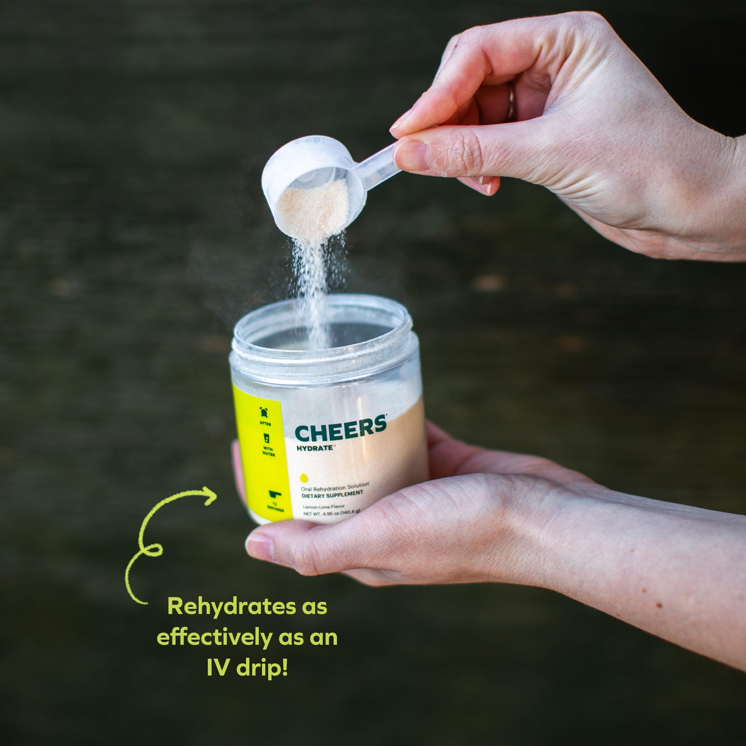 Cheers Hydrate Electrolyte Powder (24 Servings)