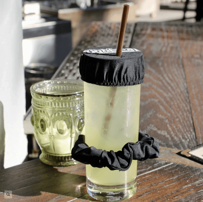 NightCap Drink Cover Scrunchie