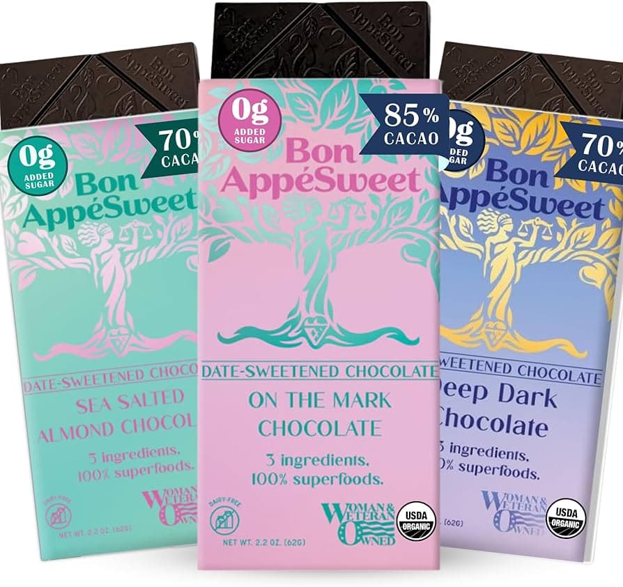 Bon AppeSweet Date-Sweetened Chocolate Bar