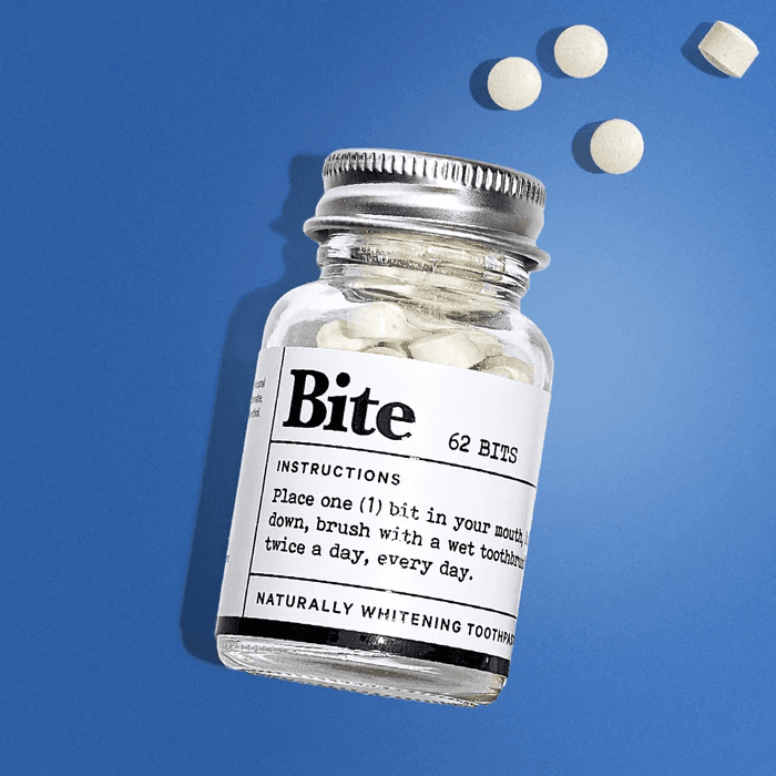 Bite Whitening Toothpaste Tablets (2-Month Supply)
